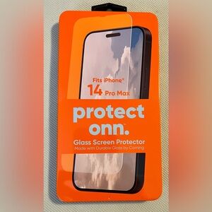 NWT Protect Onn Glass Screen Protector for iPhone 14 Pro Max